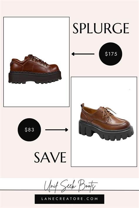 unif seek shoe dupe